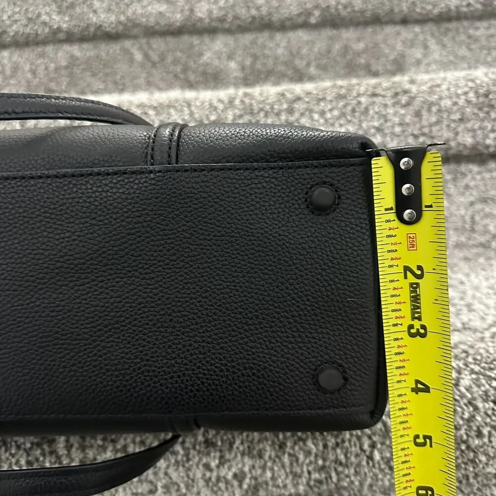 NEW Cole Haan Everyday Grand Series Black Leather Tote Bag Top Zip, Retails $310 - Picture 15 of 16